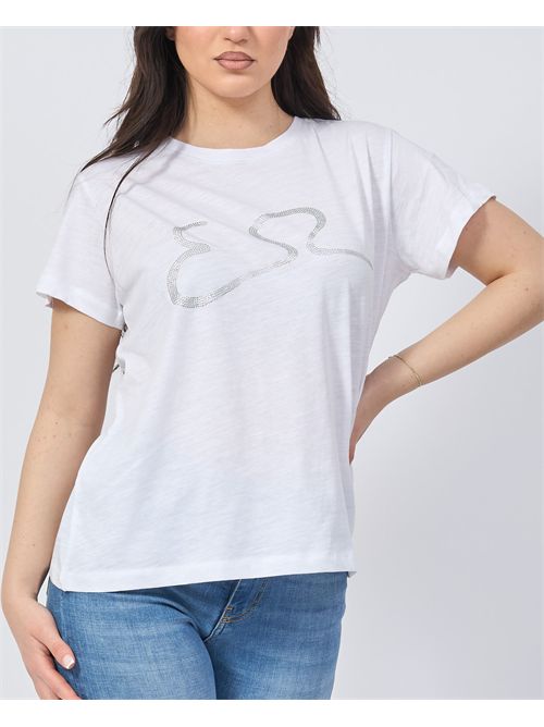 T-shirt girocollo Yes Zee in cotone YES ZEE | T264-TL000101